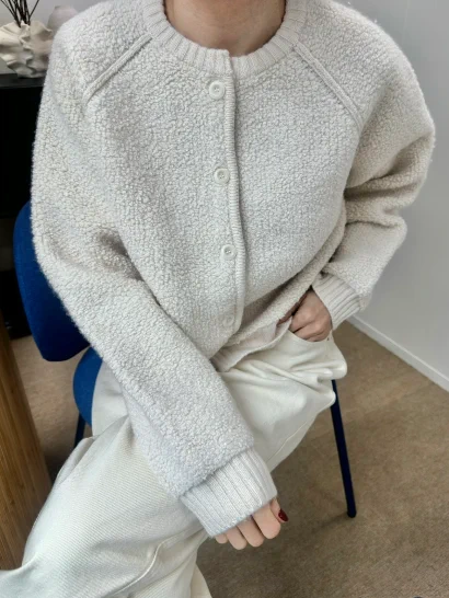 Snow Round Cardigan